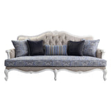 Ciddrenar Transitional Sofa with 5 pillows Fabric(Cost: $5.5 USD/m) 54310-ACME