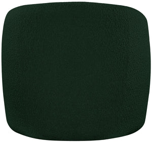 Acadia Boucle Fabric / Plywood / Foam Contemporary Green Boucle Fabric Accent Chair - 33.5" W x 30.5" D x 30" H