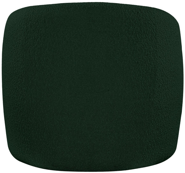 Acadia Boucle Fabric / Plywood / Foam Contemporary Green Boucle Fabric Accent Chair - 33.5" W x 30.5" D x 30" H
