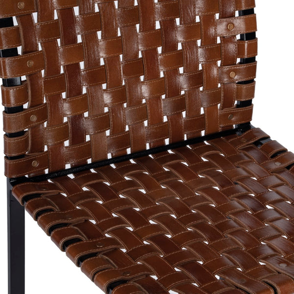 Butler Specialty Urban Brown Woven Leather Bar Stool 5445344