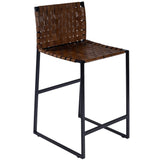 Butler Specialty Urban Brown Woven Leather Counter Stool 5446344