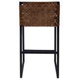 Butler Specialty Urban Brown Woven Leather Counter Stool 5446344