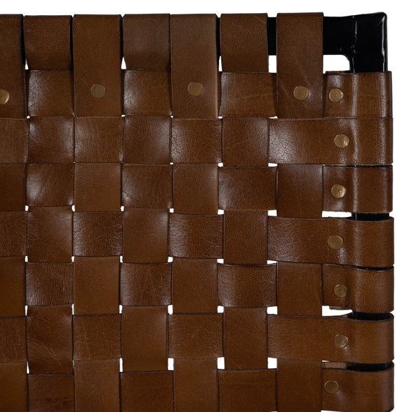 Butler Specialty Urban Brown Woven Leather Counter Stool 5446344