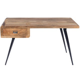 Butler Specialty Anuri Natural Wood & Metal Desk 5449312