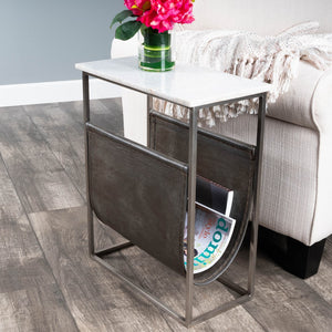 Butler Specialty Koler Marble & Leather Magazine Table 5450389
