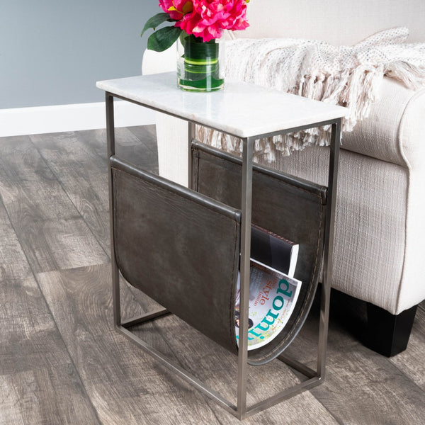 Butler Specialty Koler Marble & Leather Magazine Table 5450389