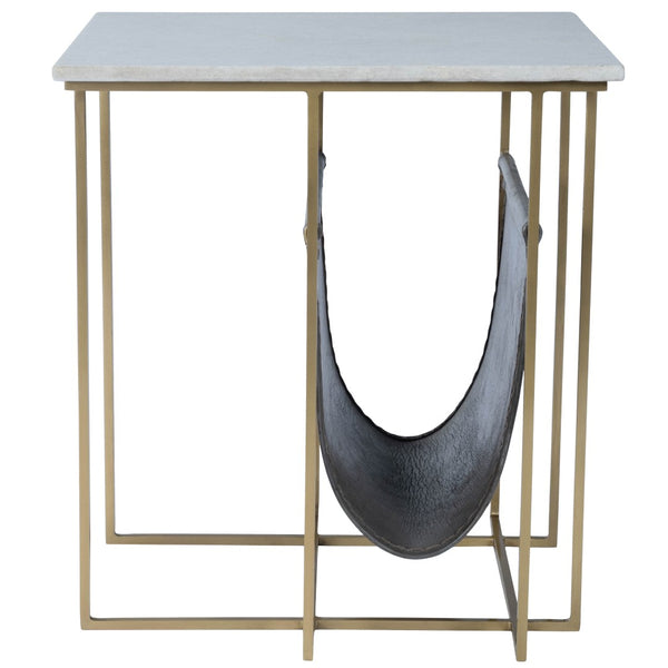 Butler Specialty Stephanik Marble & Leather Magazine Table 5451389