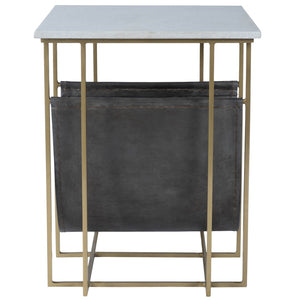 Butler Specialty Stephanik Marble & Leather Magazine Table 5451389