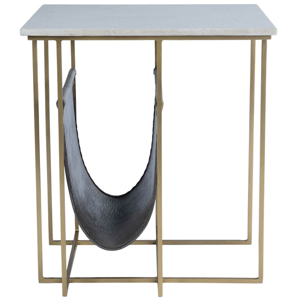 Butler Specialty Stephanik Marble & Leather Magazine Table 5451389