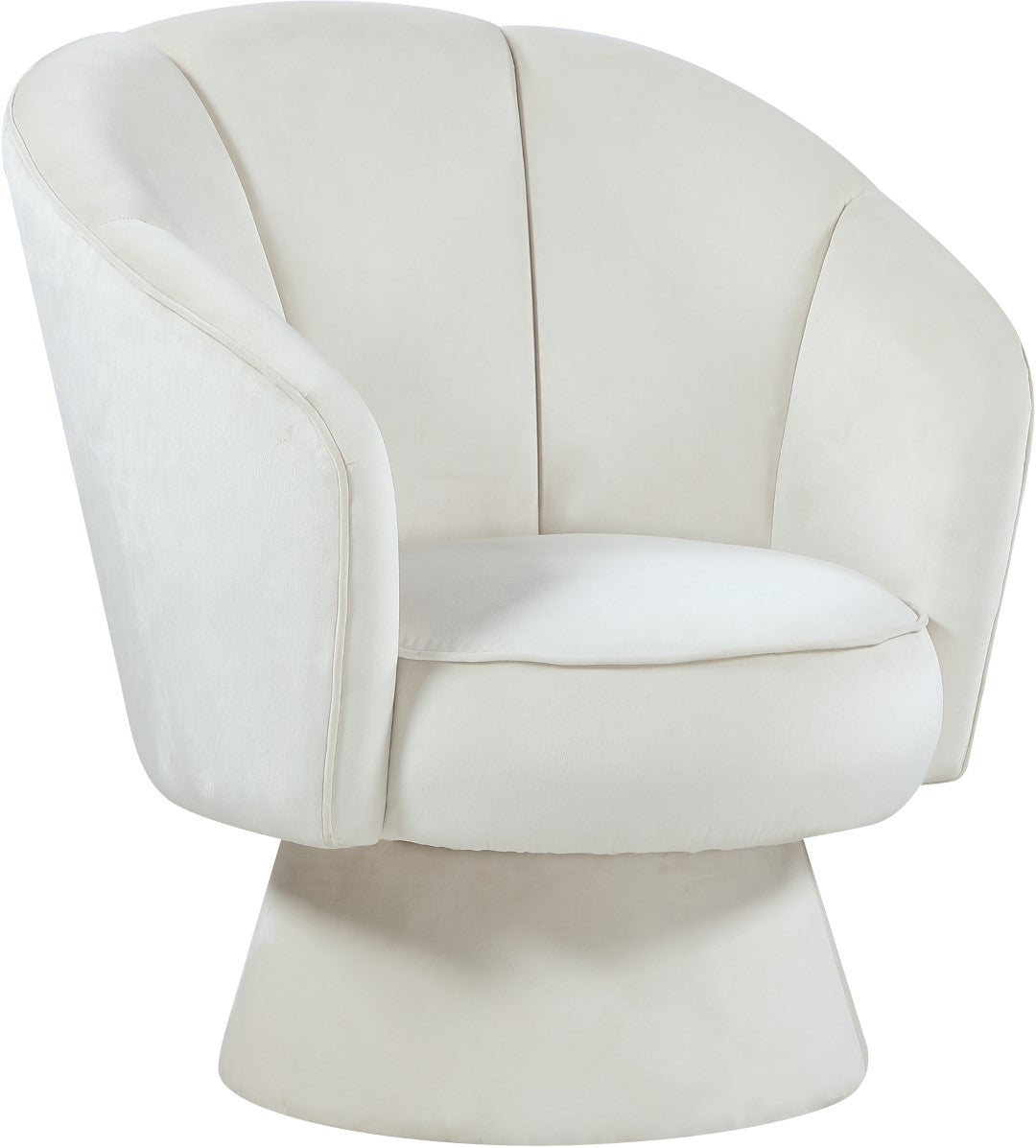 Swanson Velvet Accent Chair - Thumbnail 3
