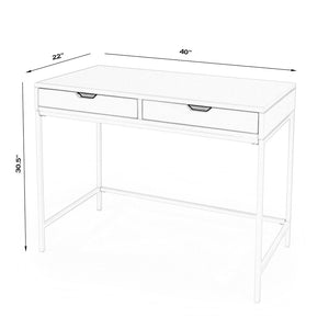 Butler Specialty Belka Black  Desk with Drawers 5466295