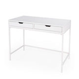 Belka White Desk with Drawers