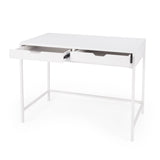 Butler Specialty Belka White Desk with Drawers 5466304