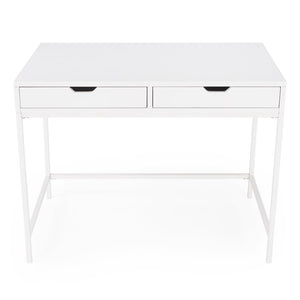 Butler Specialty Belka White Desk with Drawers 5466304