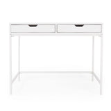 Butler Specialty Belka White Desk with Drawers 5466304