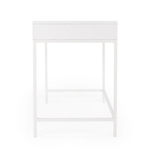 Butler Specialty Belka White Desk with Drawers 5466304