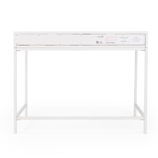 Butler Specialty Belka White Desk with Drawers 5466304