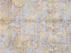 Pasargad Vintage Lahore Collection Red Wool Area Rug 54695-PASARGAD