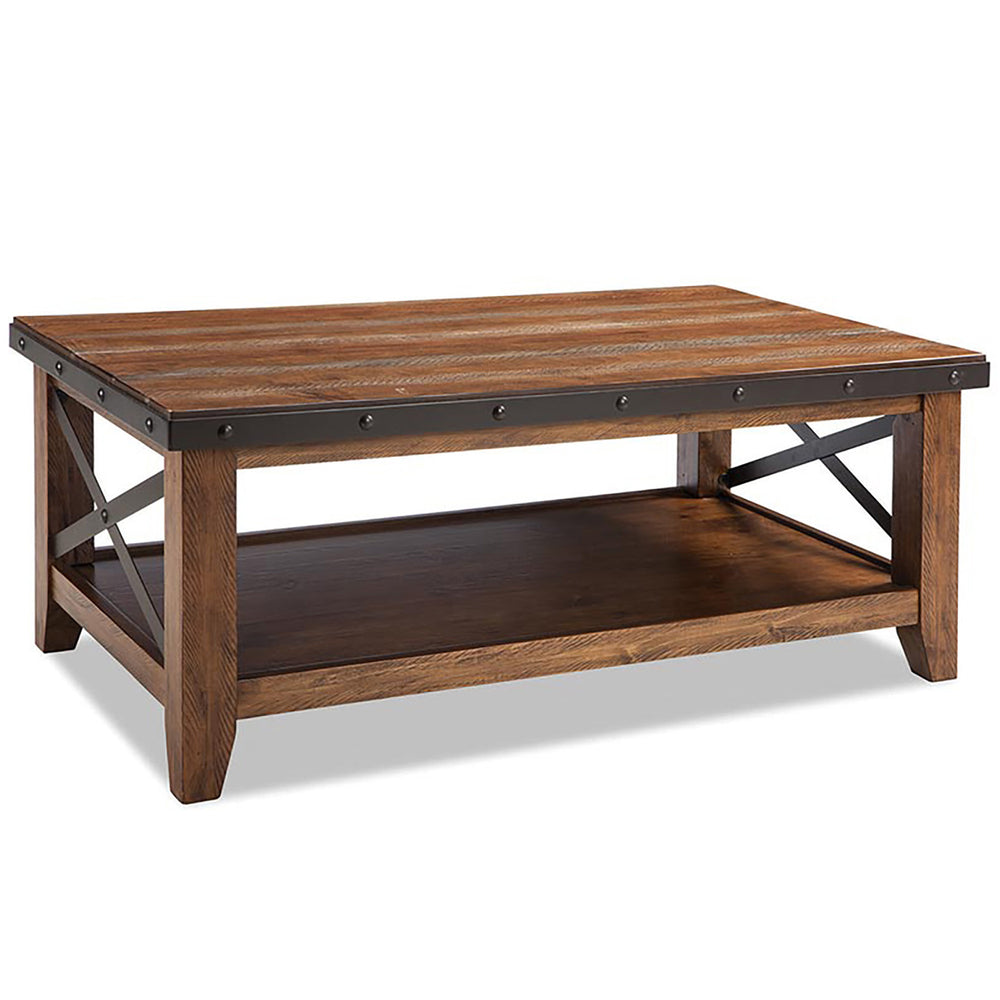 Intercon Taos Home Entertainment Rustic Taos Coffee Table TS-TA-5028-CYB-C TS-TA-5028-CYB-C