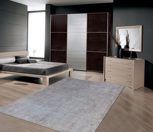 Pasargad Vintage Lahore Collection Red Wool Area Rug 54700-PASARGAD