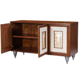 Butler Specialty Shelly Leather & Capiz Shell Inlay Sideboard 5486350
