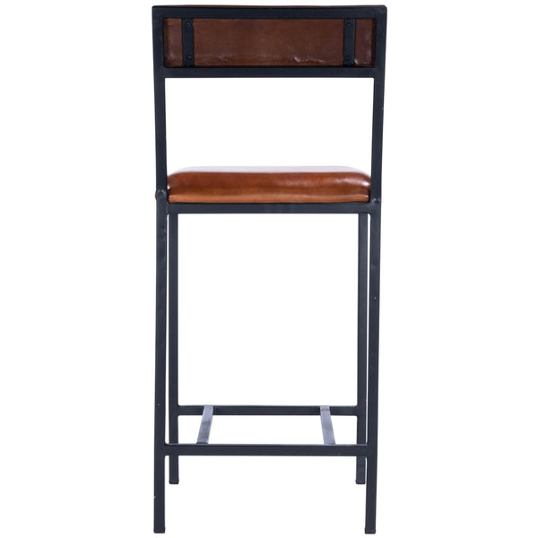 Butler Specialty Lazarus Leather & Metal Counter Stool 5495330