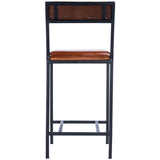 Butler Specialty Lazarus Leather & Metal Counter Stool 5495330