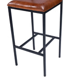 Butler Specialty Lazarus Leather & Metal Bar Stool 5496330