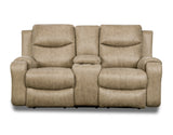 Southern Motion Marvel 881-78P Transitional  Power Headrest Reclining Console Loveseat 881-78P 186-16