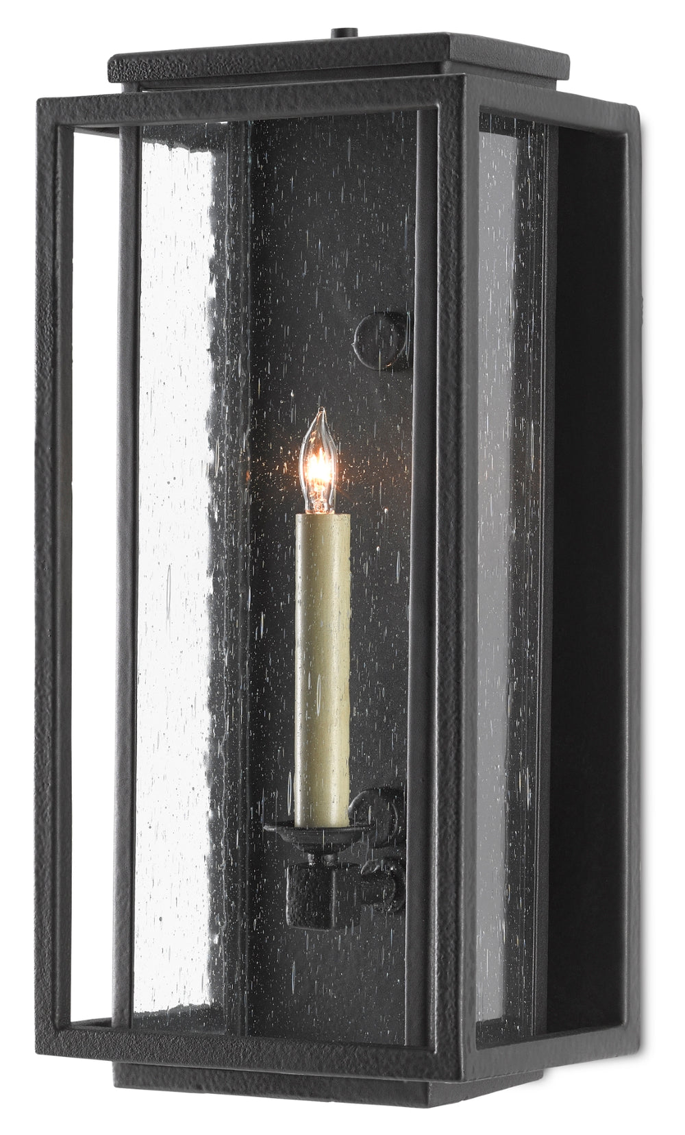 Wright Small Outdoor Wall Sconce – Stylish Arts & Crafts Design, Weather-Resistant Finish for Durability