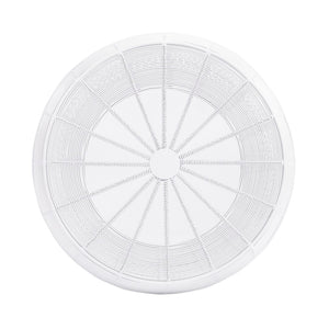 Butler Specialty Bellarose  White Metal End Table 5512288