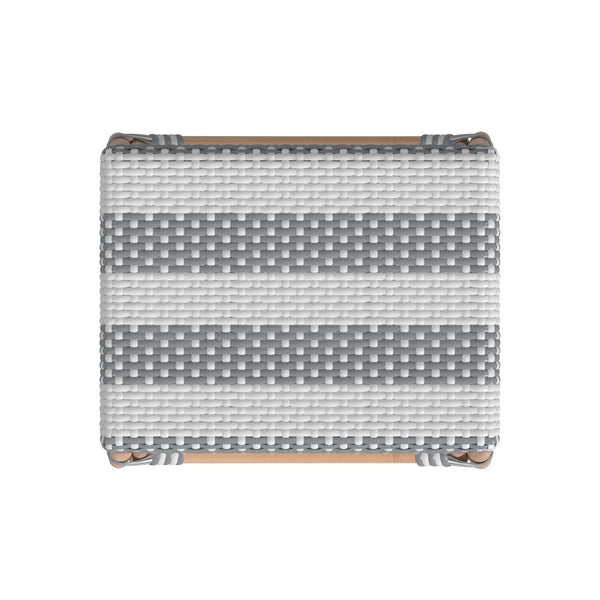 Butler Specialty Robias 24.5"  Grey Rectangular Rattan Counter Stool 5513144