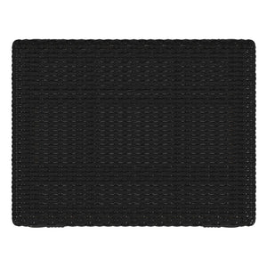 Butler Specialty Tobias 24.5" Rattan Black Counter Stool 5513425