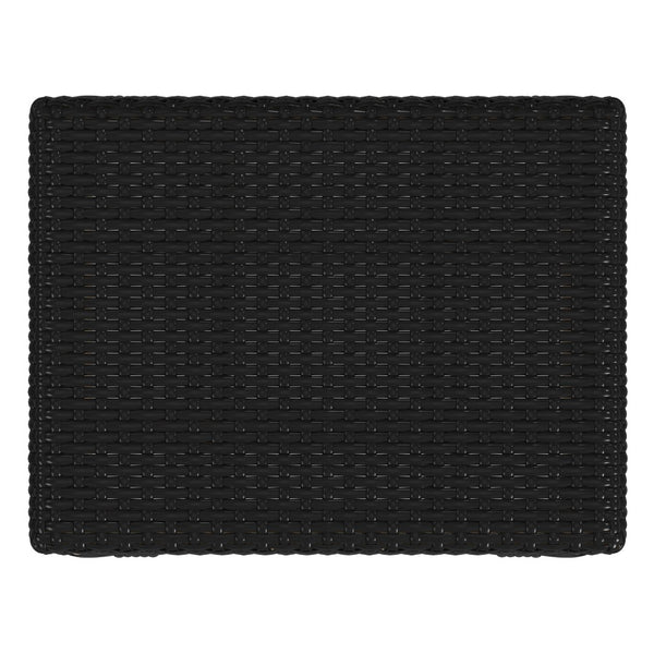 Butler Specialty Tobias 24.5" Rattan Black Counter Stool 5513425