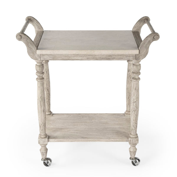 Butler Specialty Danielle Marble Bar Cart 5518329
