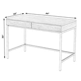 Butler Specialty Carl 45" Wood and Metal Writing Desk 5521054