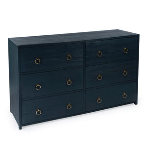 Butler Specialty Lark 6 Drawer Navy Dresser 5525291