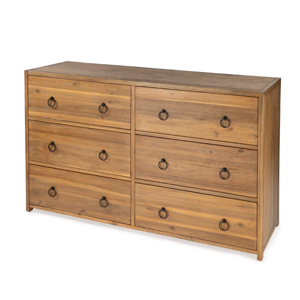 Butler Specialty Lark 6 Drawer Natural Wood Dresser 5525312