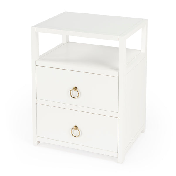 Butler Specialty Lark White Nightstand 5526304