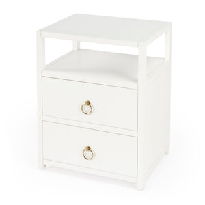 Butler Specialty Lark White Nightstand 5526304