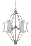 6-Light Brushed Nickel Palermo Foyer Chandelier