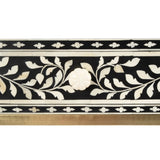 Butler Specialty Perilla Black and White Bone Inlay Writing Desk 5529318