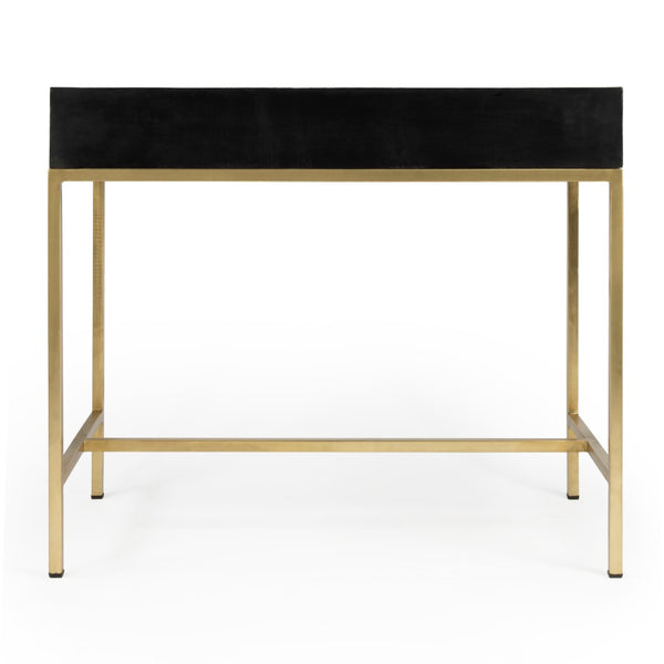 Butler Specialty Perilla Black and White Bone Inlay Writing Desk 5529318