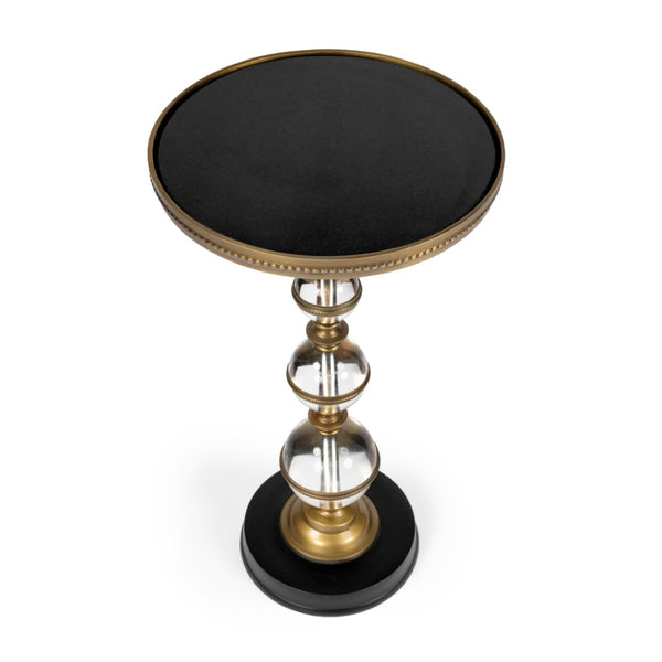 Butler Specialty Forella Granite & Acrylic Pedestal End Table 5533140