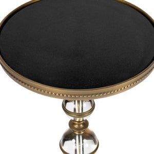 Butler Specialty Forella Granite & Acrylic Pedestal End Table 5533140