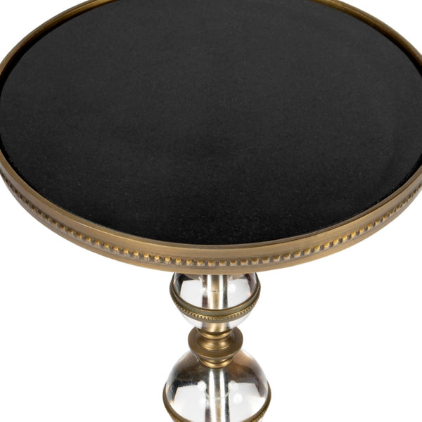 Butler Specialty Forella Granite & Acrylic Pedestal End Table 5533140