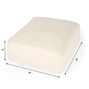 Butler Specialty Fernandos Wooven Pouffe 5536984