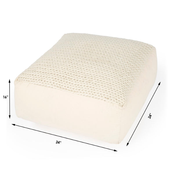 Butler Specialty Fernandos Wooven Pouffe 5536984