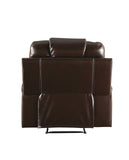 Braylon Contemporary Recliner (Motion) Brown PU (Tucson Brown) Brian conf. 55417-ACME