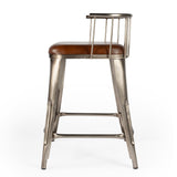 Butler Specialty Coriander Iron & Leather Counter Stool 5542344